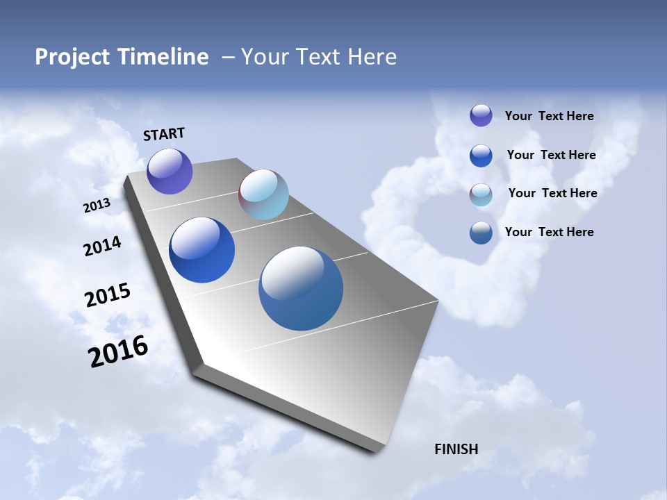 Beauty Love Heaven PowerPoint Template