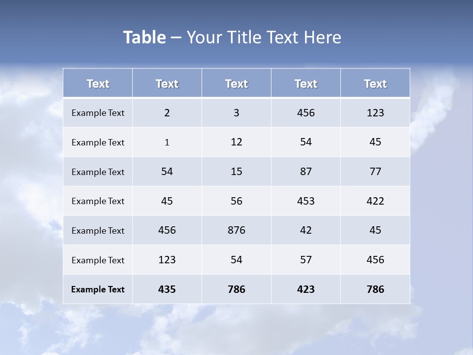 Beauty Love Heaven PowerPoint Template