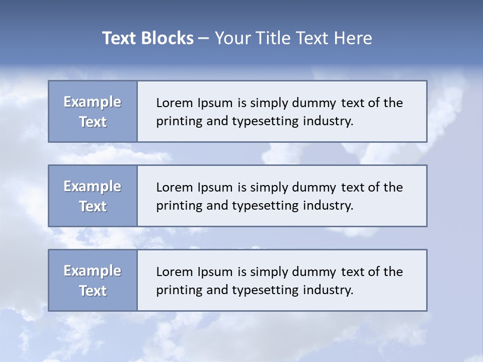 Beauty Love Heaven PowerPoint Template