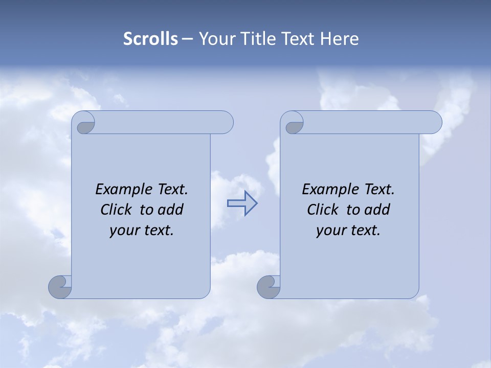 Beauty Love Heaven PowerPoint Template