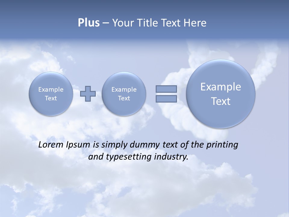 Beauty Love Heaven PowerPoint Template