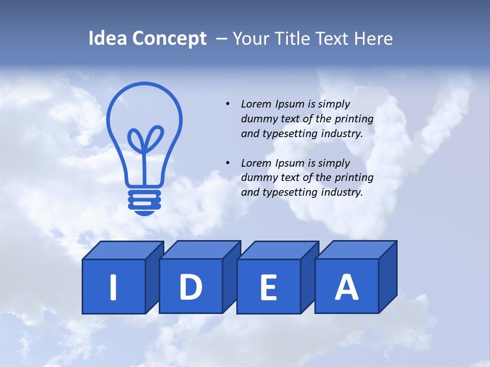 Beauty Love Heaven PowerPoint Template