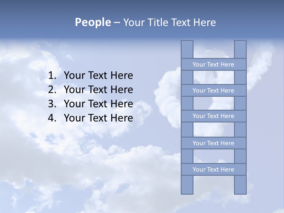 Beauty Love Heaven PowerPoint Template
