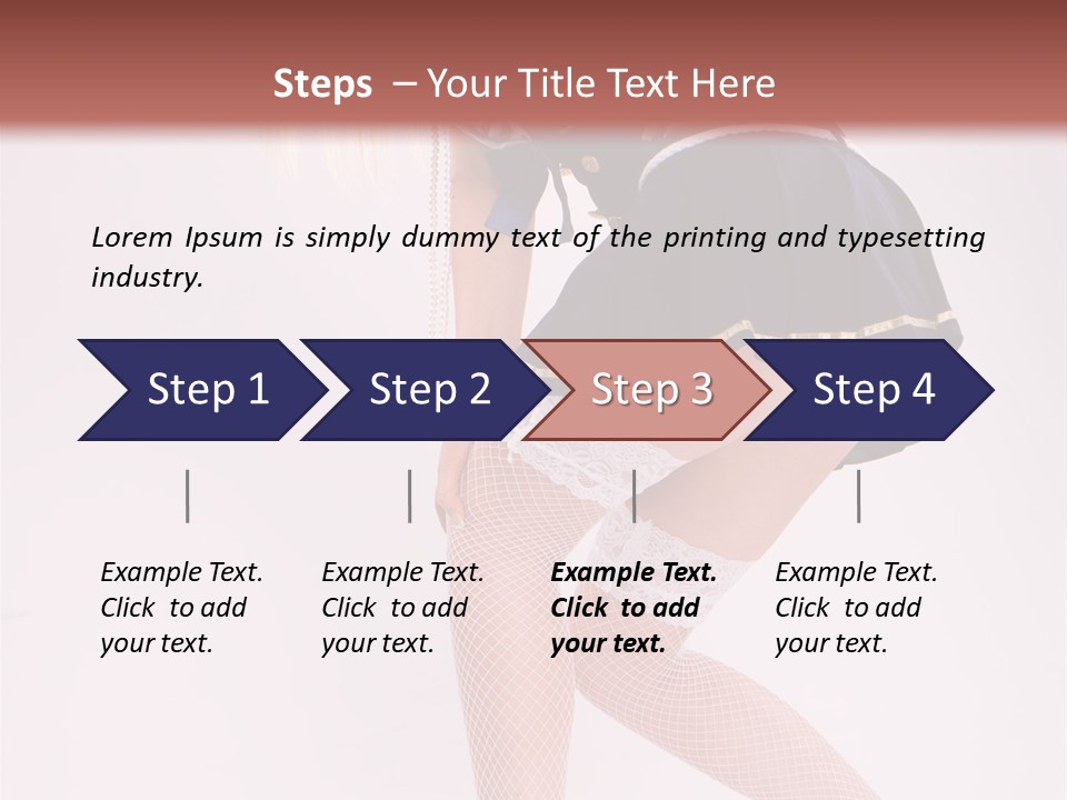 Cap Attractive Isolated PowerPoint Template