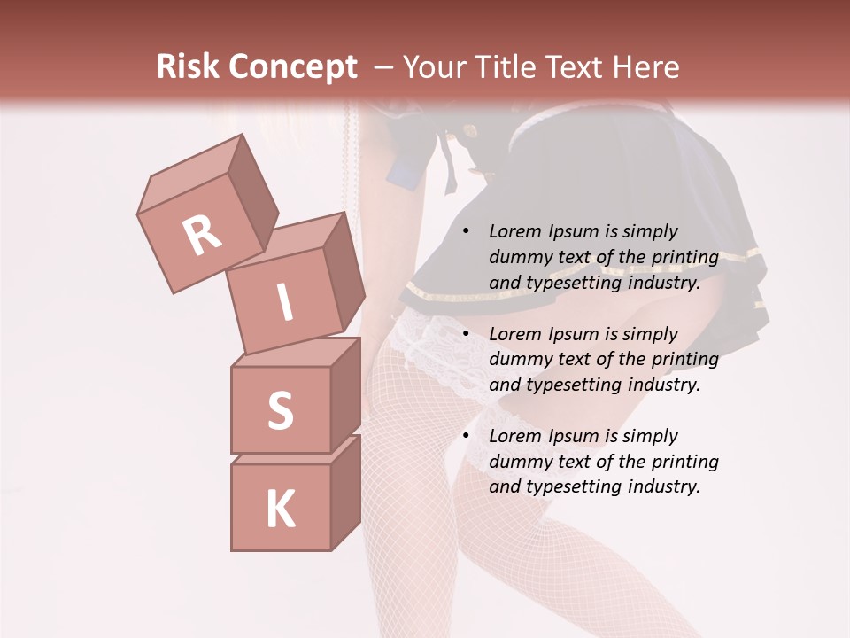 Cap Attractive Isolated PowerPoint Template