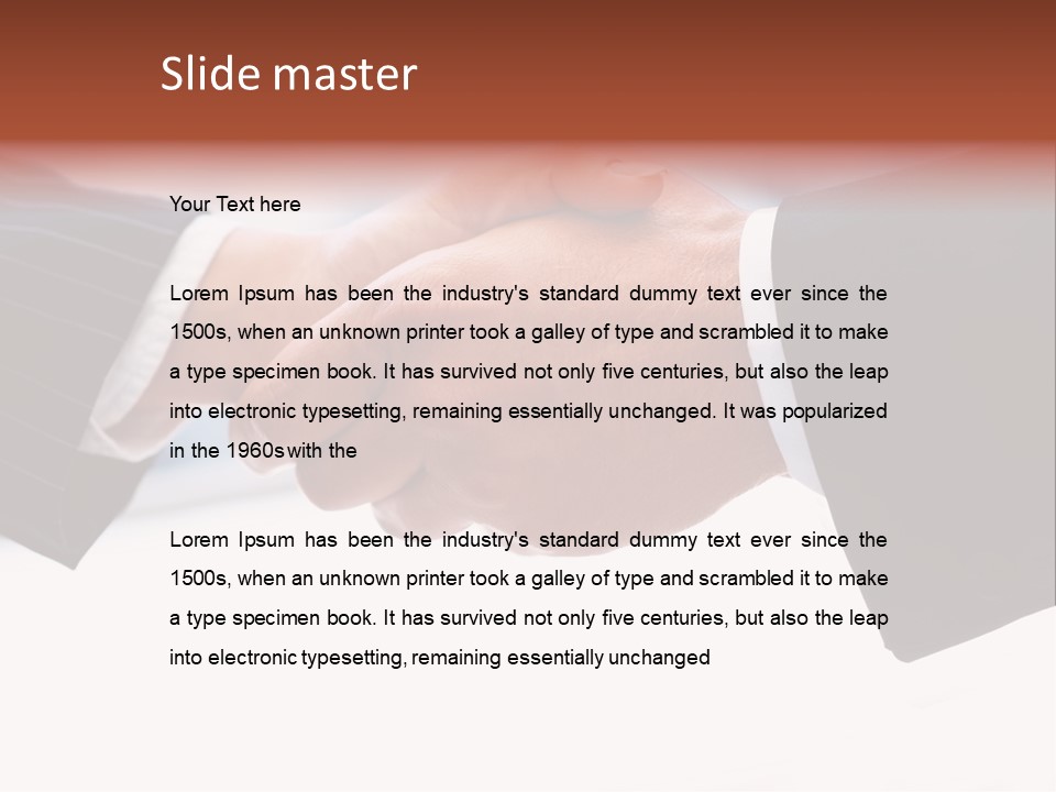 Washer Stone Flower PowerPoint Template