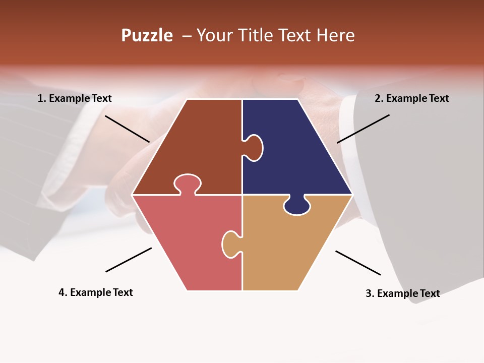 Washer Stone Flower PowerPoint Template