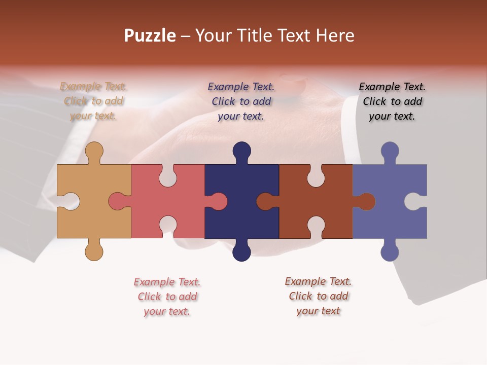 Washer Stone Flower PowerPoint Template