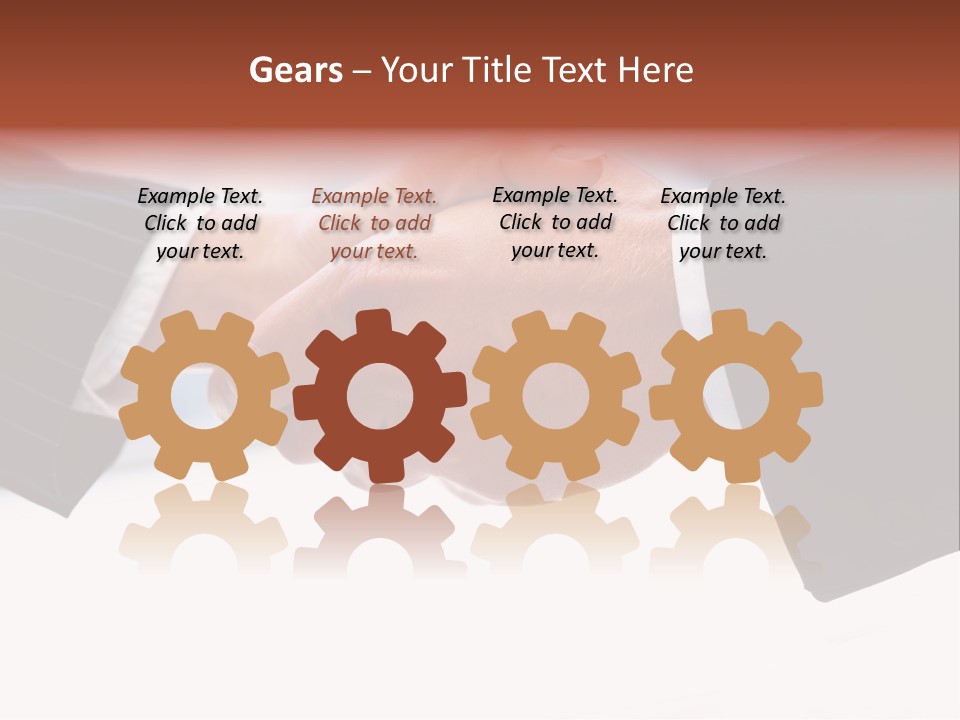 Washer Stone Flower PowerPoint Template