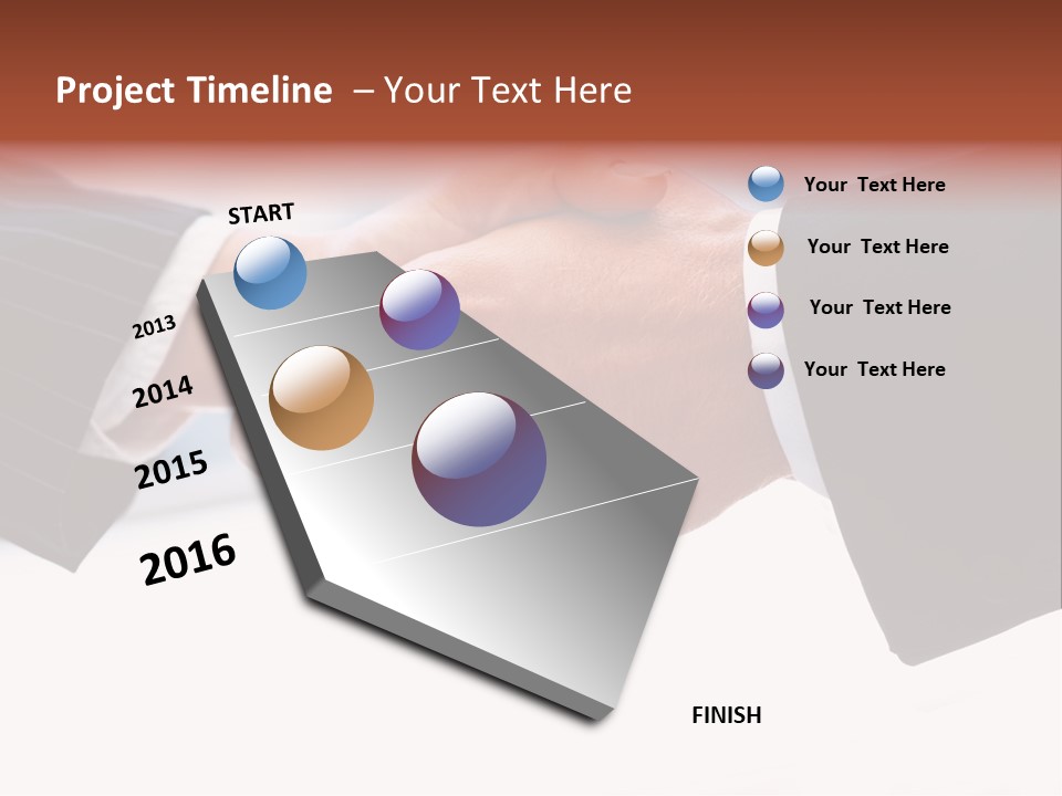 Washer Stone Flower PowerPoint Template