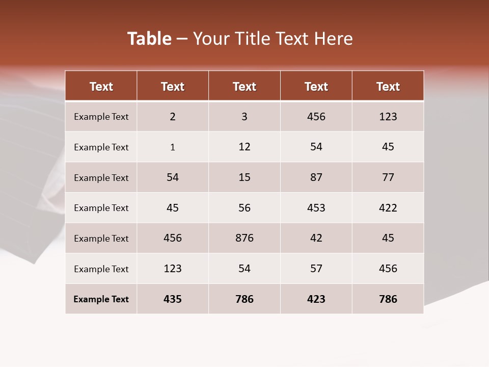 Washer Stone Flower PowerPoint Template