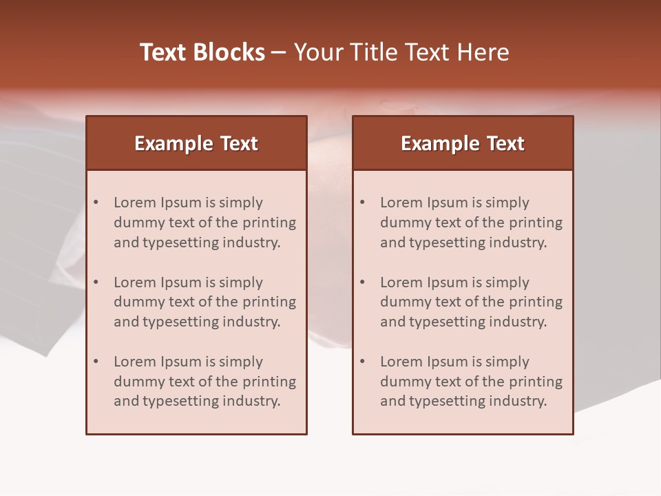 Washer Stone Flower PowerPoint Template