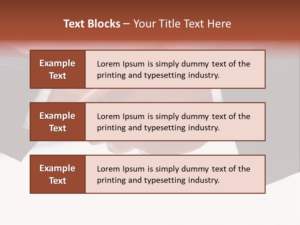 Washer Stone Flower PowerPoint Template
