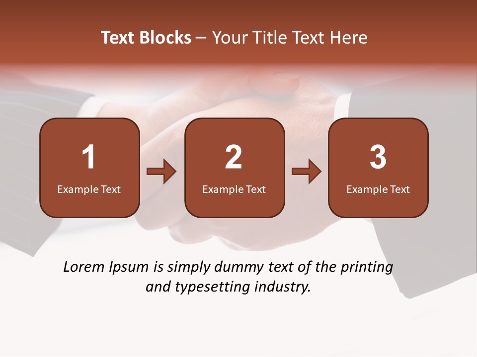 Washer Stone Flower PowerPoint Template