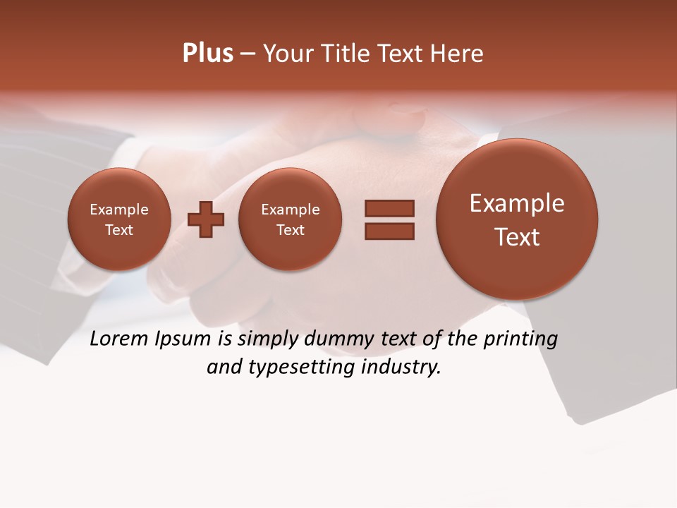 Washer Stone Flower PowerPoint Template