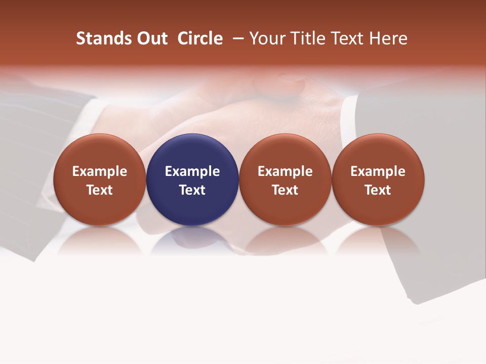 Washer Stone Flower PowerPoint Template