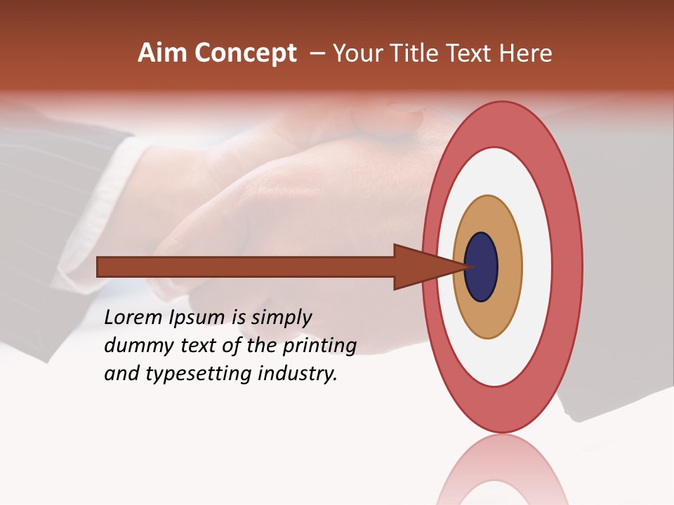 Washer Stone Flower PowerPoint Template