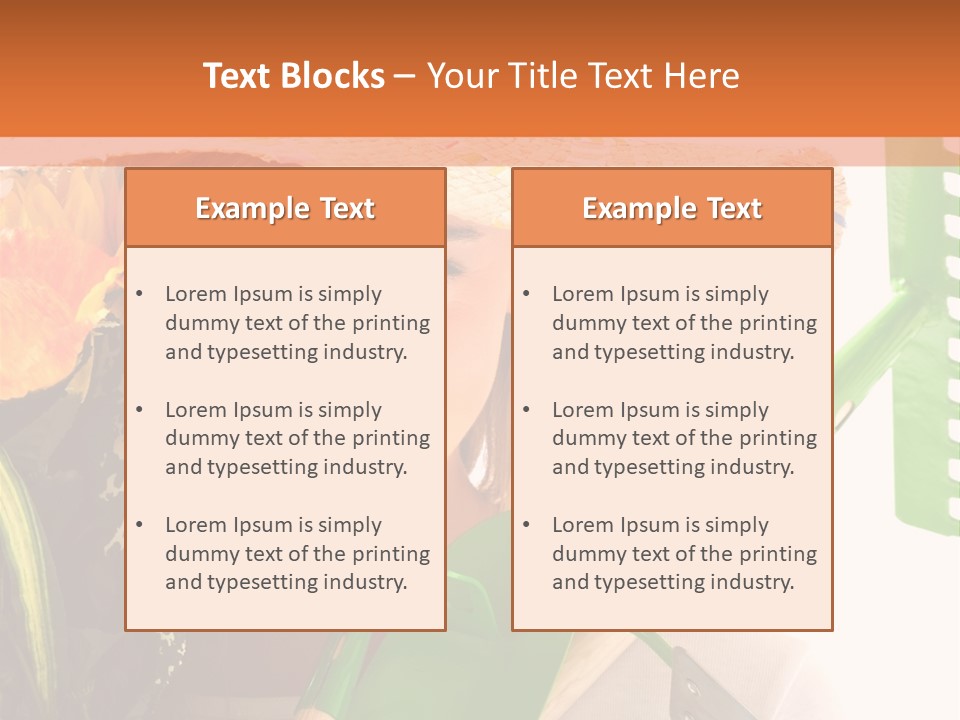 Park Yellow Rateau PowerPoint Template