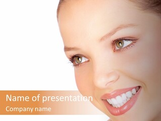 Background Whitening Care PowerPoint Template