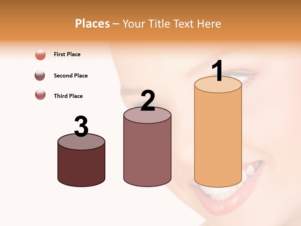 Background Whitening Care PowerPoint Template