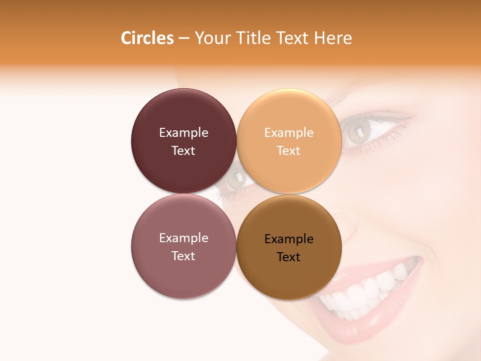 Background Whitening Care PowerPoint Template