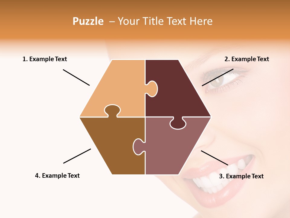 Background Whitening Care PowerPoint Template