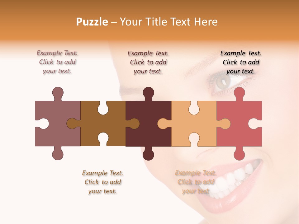 Background Whitening Care PowerPoint Template