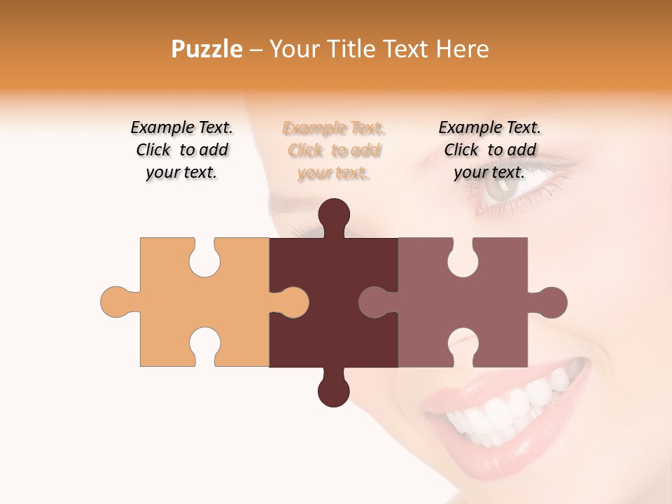 Background Whitening Care PowerPoint Template