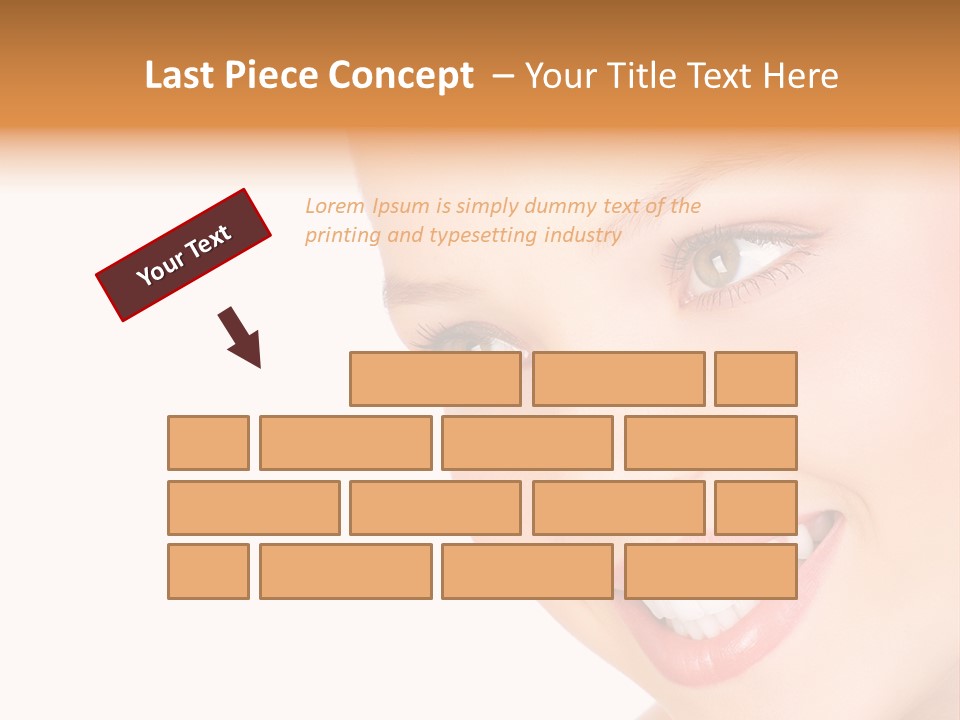 Background Whitening Care PowerPoint Template