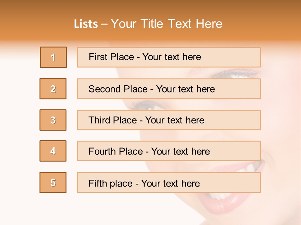 Background Whitening Care PowerPoint Template