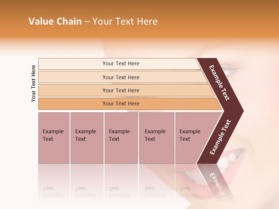 Background Whitening Care PowerPoint Template