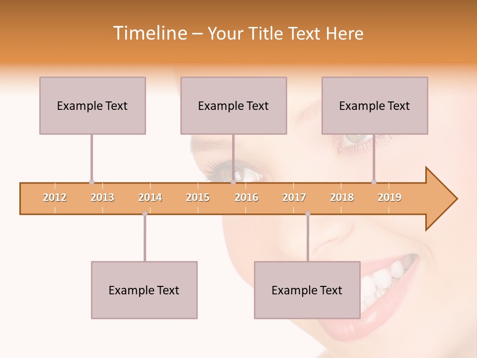 Background Whitening Care PowerPoint Template