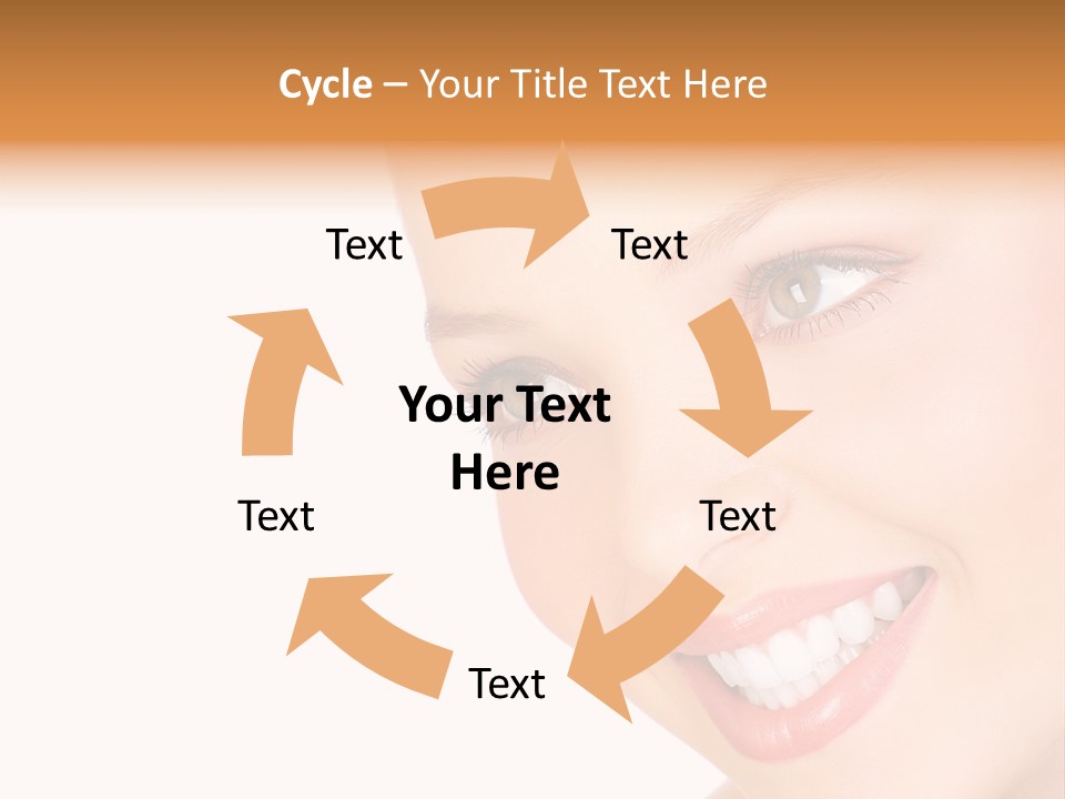 Background Whitening Care PowerPoint Template