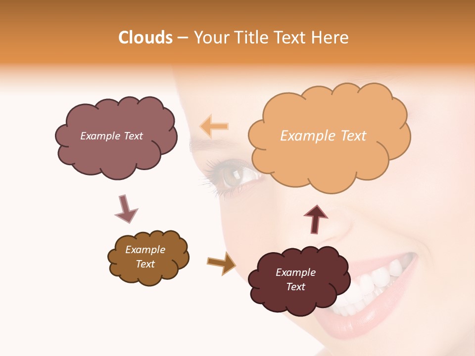 Background Whitening Care PowerPoint Template