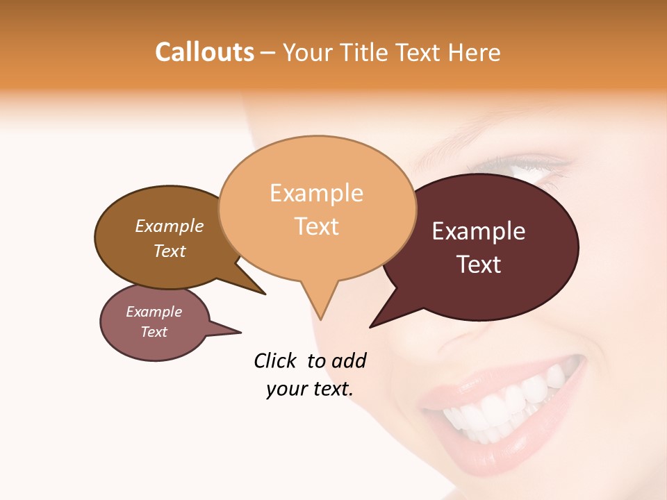Background Whitening Care PowerPoint Template