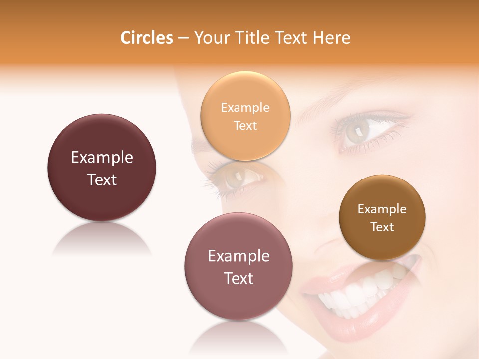 Background Whitening Care PowerPoint Template