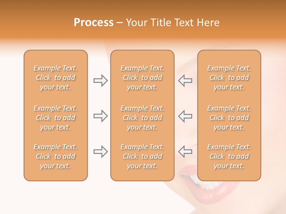 Background Whitening Care PowerPoint Template