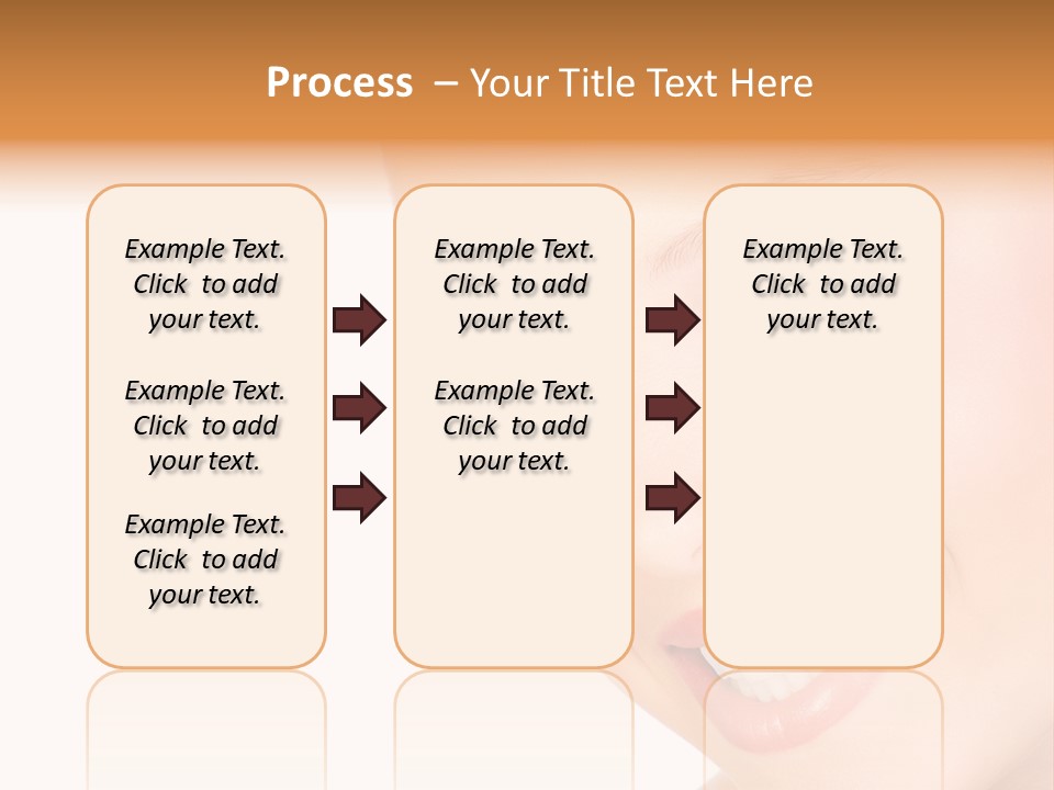Background Whitening Care PowerPoint Template