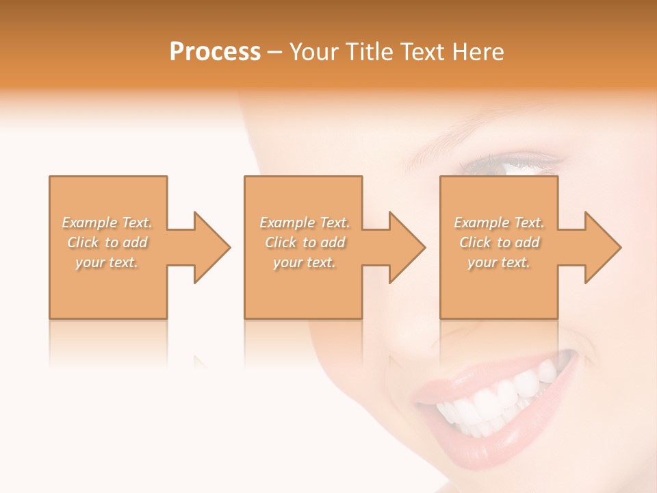 Background Whitening Care PowerPoint Template