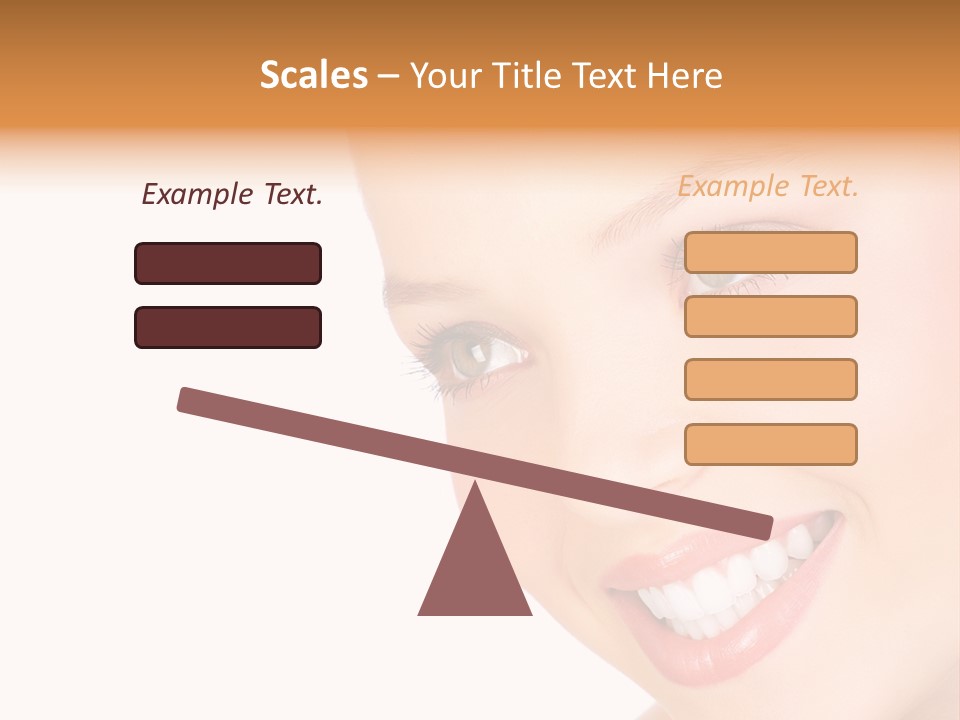 Background Whitening Care PowerPoint Template