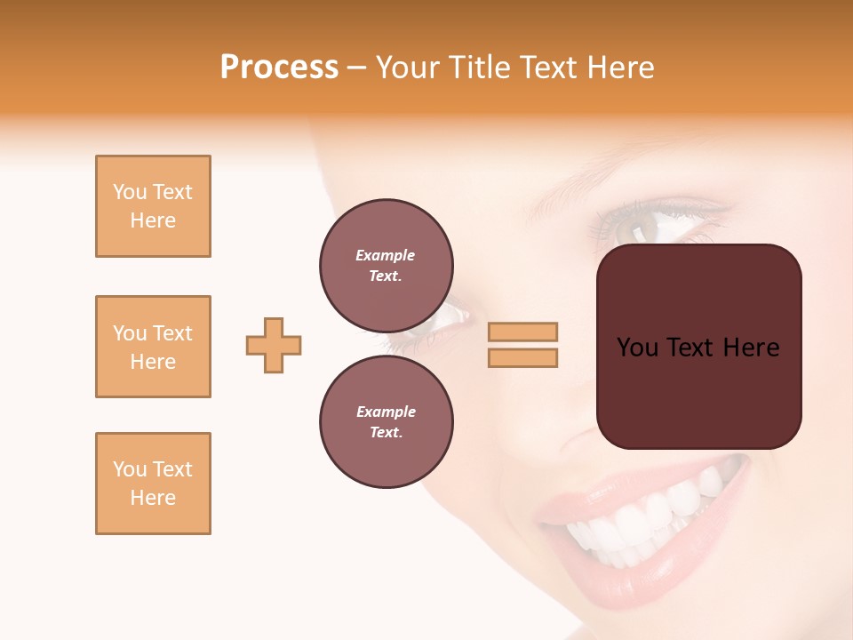 Background Whitening Care PowerPoint Template