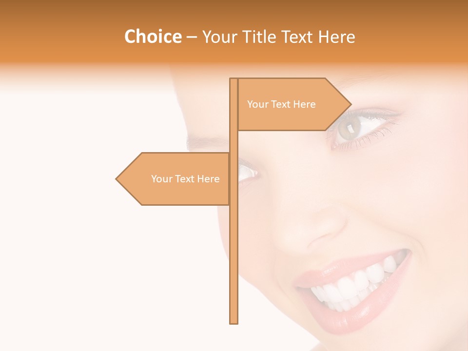 Background Whitening Care PowerPoint Template