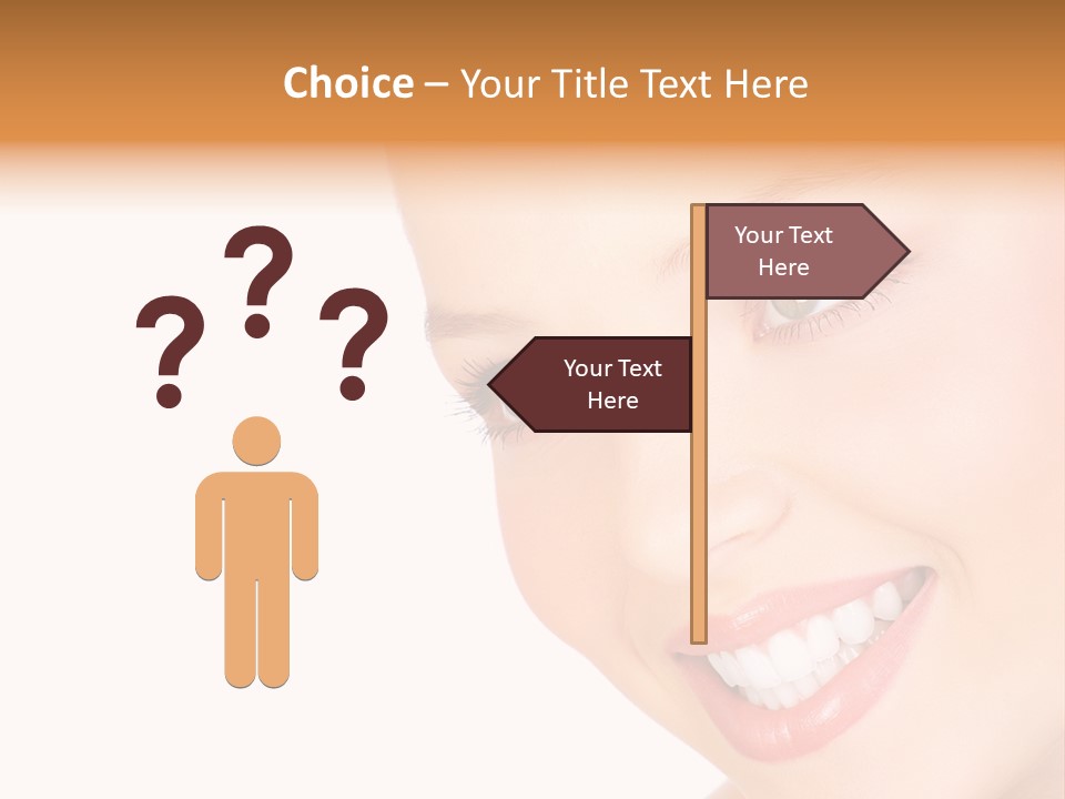 Background Whitening Care PowerPoint Template