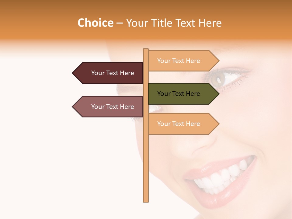 Background Whitening Care PowerPoint Template