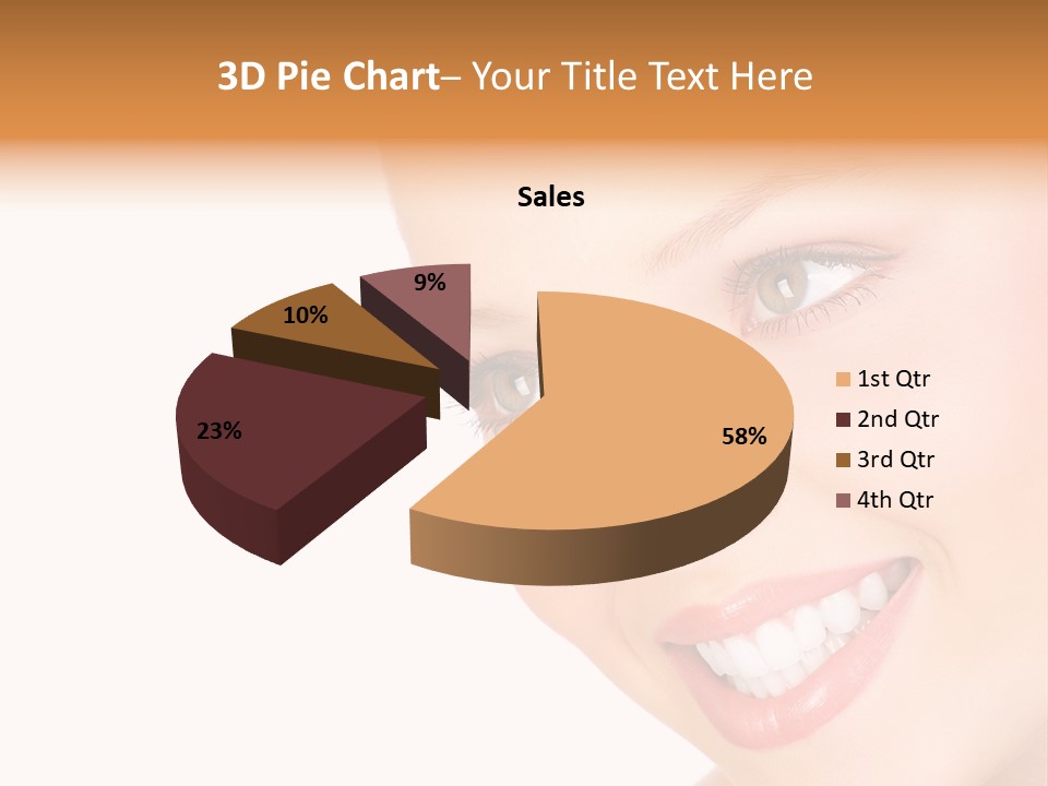 Background Whitening Care PowerPoint Template