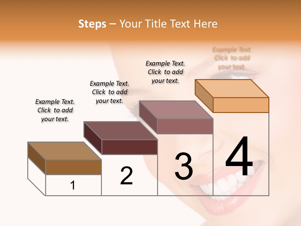 Background Whitening Care PowerPoint Template