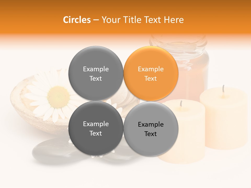 Washer Stone Flower PowerPoint Template