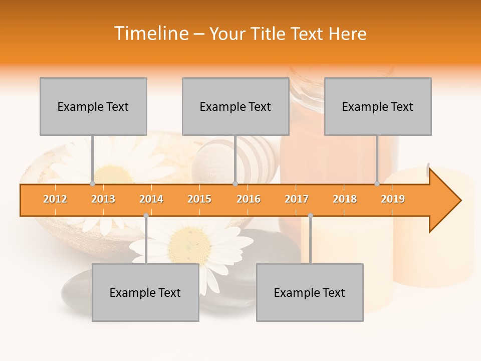 Washer Stone Flower PowerPoint Template