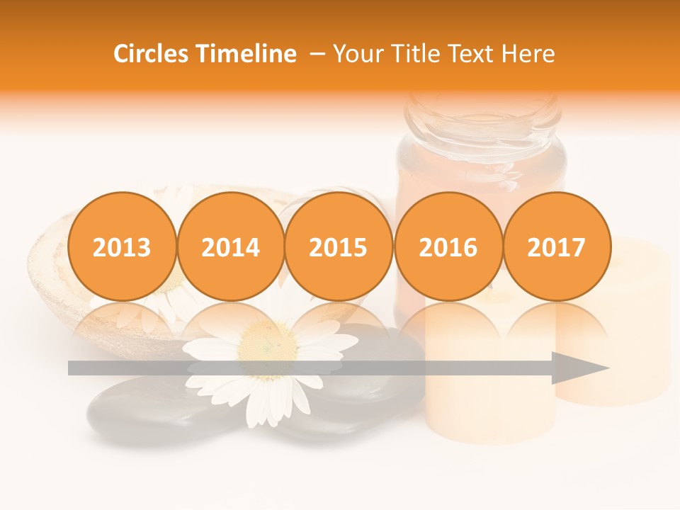 Washer Stone Flower PowerPoint Template