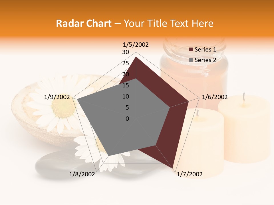 Washer Stone Flower PowerPoint Template